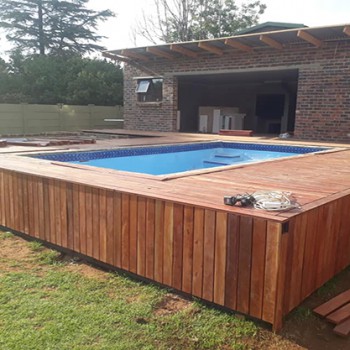 Wooden Decking for Swimming Pools Gauteng
